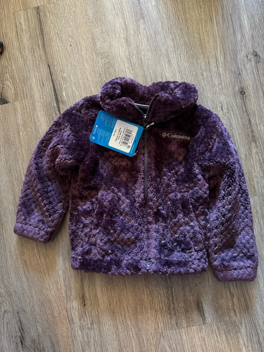 Columbia Plush Jacket in Plum Purple